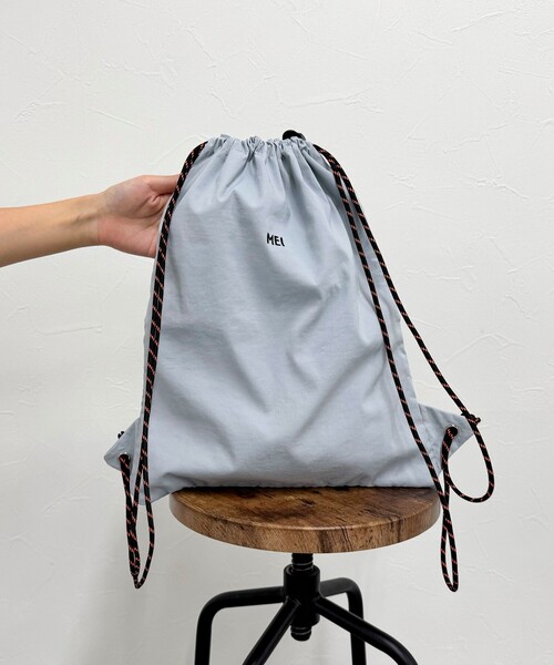 セール】【MEI/メイ】ショルダー付ナップサック（バックパック