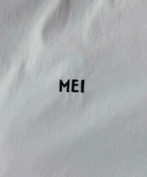MEI（メイ）の「【MEI/メイ】ショルダー付ナップサック（バックパック/リュック・レディース・オレンジ/ベージュ/ライトグレー/ブラック・FREE）」の21枚目の写真