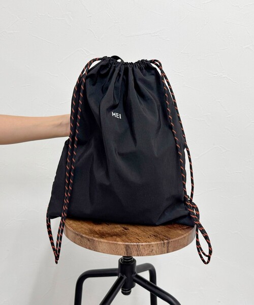 Mei 出品 セール】【MEI/メイ】ショルダー付ナップサック（バックパック