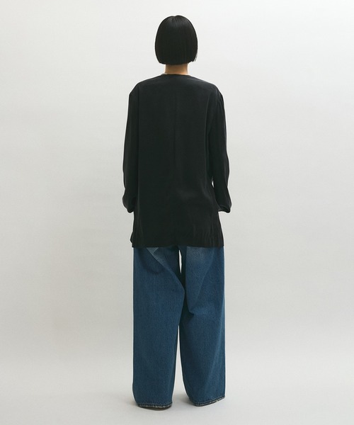 4-21【未使用】ADAM ET ROPE ノーカラージャケット定価21450円 ADAM ET ROPE' ジャケット ノーカラージャケット 「WEB限定