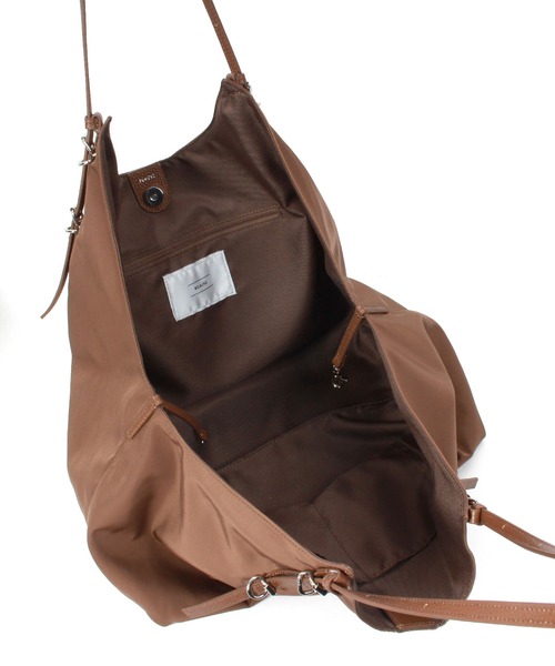 Beau're(ヴュレ)の「BEAURE ヴュレ ベルト ハンドル Big トート Bag(トートバッグ・レディース・ブラウン/ブラック/カーキ・FREE)」の15枚目の写真