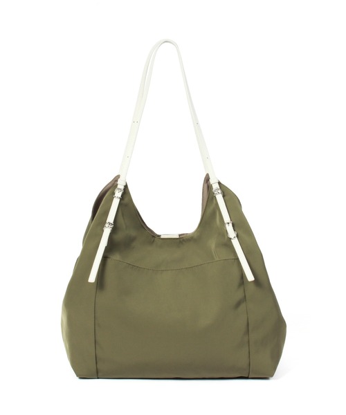 Beau're(ヴュレ)の「BEAURE ヴュレ ベルト ハンドル Big トート Bag(トートバッグ・レディース・ブラウン/ブラック/カーキ・FREE)」の8枚目の写真