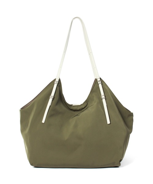 Beau're(ヴュレ)の「BEAURE ヴュレ ベルト ハンドル Big トート Bag(トートバッグ・レディース・ブラウン/ブラック/カーキ・FREE)」の9枚目の写真