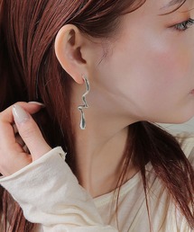 ニュアンス ロング ピアス