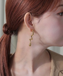 ニュアンス ロング ピアス