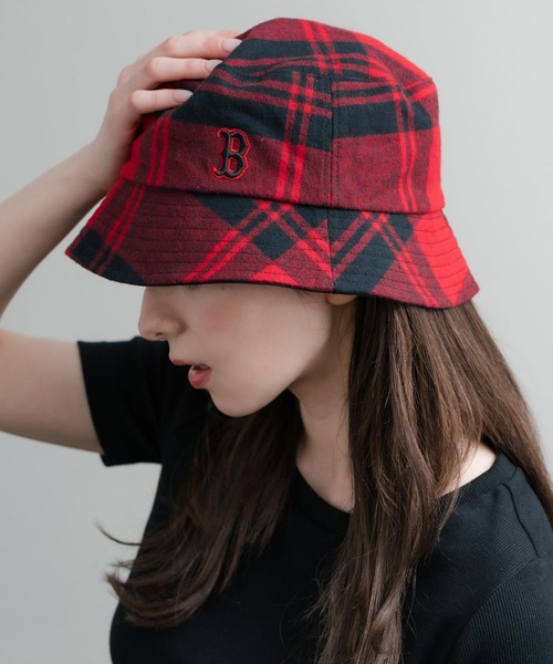 MLB Korea エムエルビーコリア Reversible Bucket Hat ワン