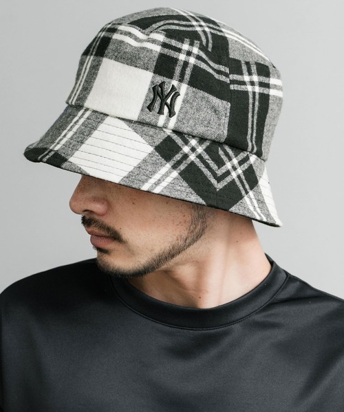 MLB Korea エムエルビーコリア Reversible Bucket Hat ワン