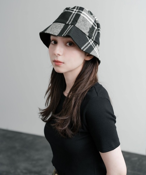 MLB Korea エムエルビーコリア Reversible Bucket Hat ワン