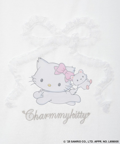 チャーミーキティ Tシャツ Мサイズ サンリオキャラクターズ】（チャーミーキティ）ラグランTシャツ