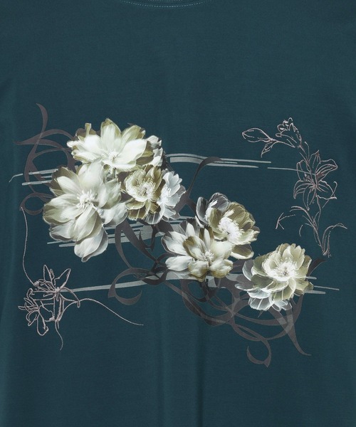 HARE(ハレ)の「【接触冷感】フロントグラフィックプリントカット(HARE)(Tシャツ/カットソー・メンズ・オフホワイト/ブラック/ブルー系その他/ブルー系その他2・FREE)」の16枚目の写真