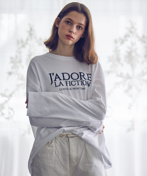 LARTIGENT☆TWICE整然着用☆LS FICTION T-SHIRT LS FICTION T-SHIRT（Tシャツ/カットソー）｜LARTIGENT