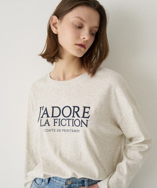 LARTIGENT☆TWICE整然着用☆LS FICTION T-SHIRT LS FICTION T-SHIRT（Tシャツ/カットソー）｜LARTIGENT