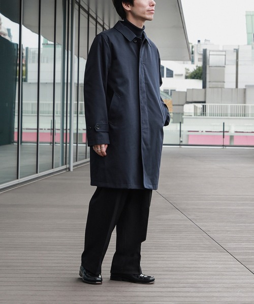 撥水 ギャバジン ステンカラーコート（ステンカラーコート）｜BEAMS