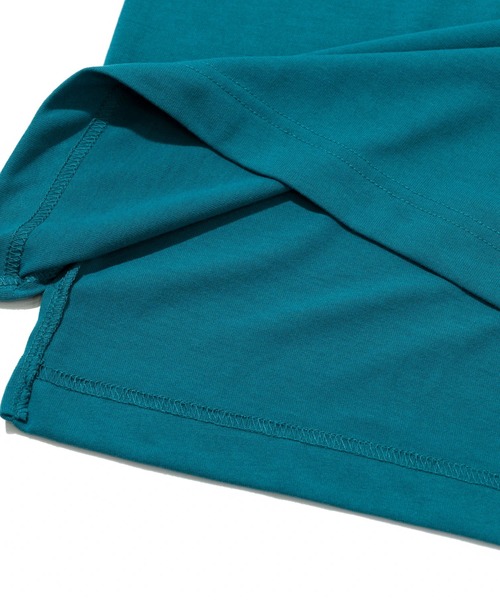 go slow caravan（ゴースローキャラバン）の「Drymix 山LOGO TEE（Tシャツ/カットソー・メンズ・マスタード/ブルーグリーン・MEDIUM/LARGE/X-LARGE）」の7枚目の写真