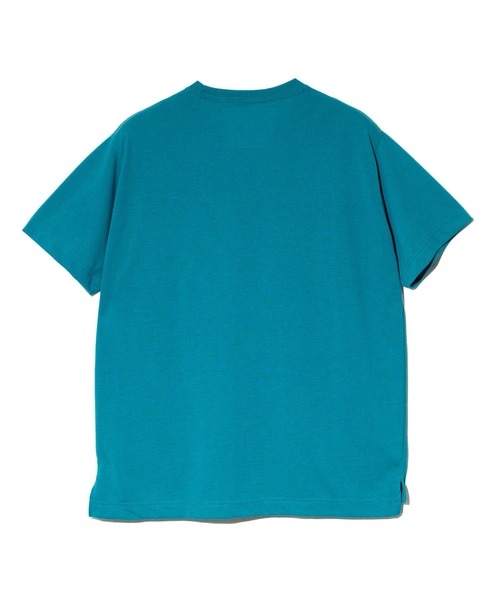go slow caravan（ゴースローキャラバン）の「Drymix 山LOGO TEE（Tシャツ/カットソー・メンズ・マスタード/ブルーグリーン・MEDIUM/LARGE/X-LARGE）」の9枚目の写真