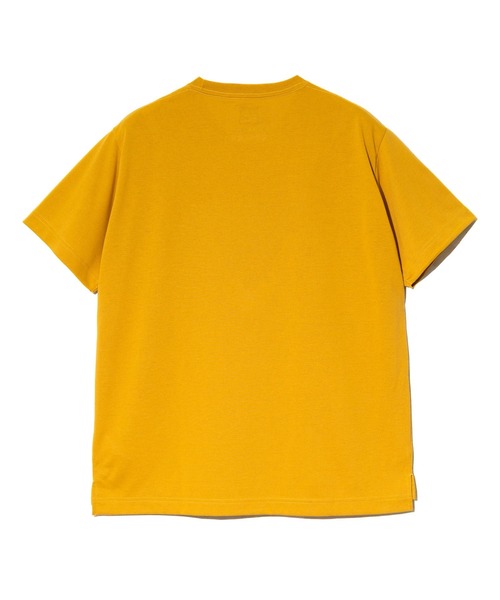 go slow caravan（ゴースローキャラバン）の「Drymix 山LOGO TEE（Tシャツ/カットソー・メンズ・マスタード/ブルーグリーン・MEDIUM/LARGE/X-LARGE）」の12枚目の写真