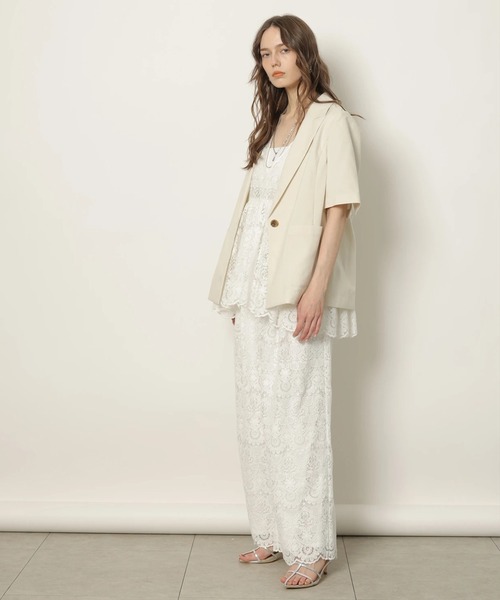 CADUNE カデュネ　レースTOPS クロシェレースパンツ（その他パンツ）｜CADUNE（カデュネ）の