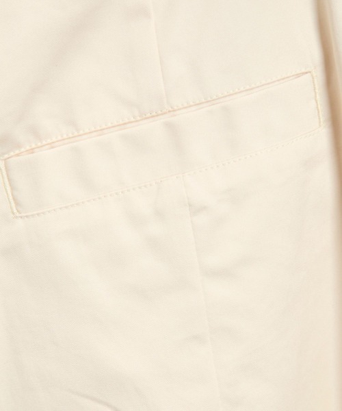 WEB限定】コットンツイルワイドフォルムパンツ/カーブパンツ