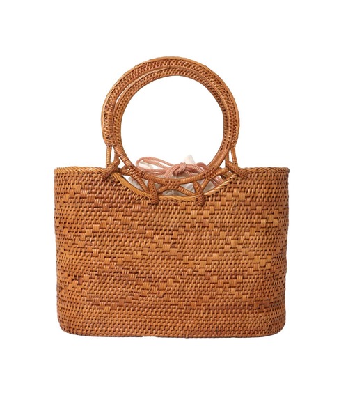 BALI WERKSTÄTTE / O BASKET BAG BALI WERKSTATTE】Kepang basket - Shoulder bag – CASA FLINE
