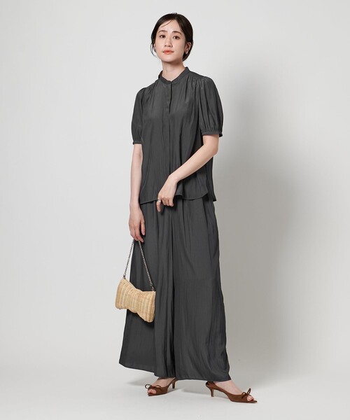 UNITED ARROWS(ユナイテッドアローズ)の「Spiree K/S イージーパンツ(その他パンツ・レディース・その他7/ブラック/ダークグレー/その他1・38/36)」の5枚目の写真