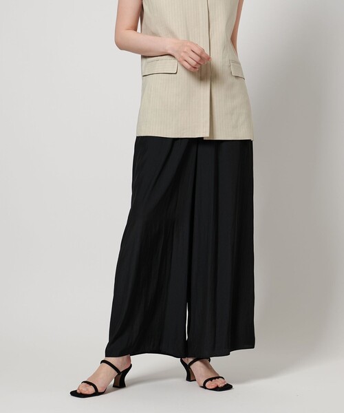 UNITED ARROWS(ユナイテッドアローズ)の「Spiree K/S イージーパンツ(その他パンツ・レディース・その他7/ブラック/ダークグレー/その他1・38/36)」の9枚目の写真