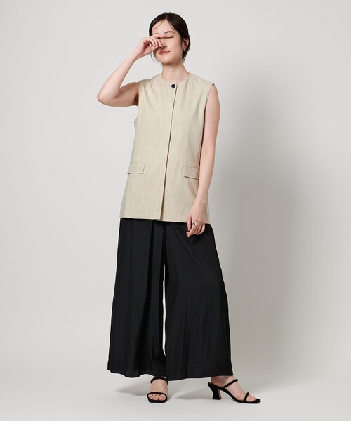 UNITED ARROWS(ユナイテッドアローズ)の「Spiree K/S イージーパンツ(その他パンツ・レディース・その他7/ブラック/ダークグレー/その他1・38/36)」の18枚目の写真