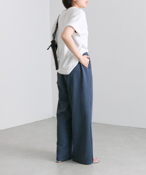 ear PAPILLONNER（イアパピヨネ）の「《綿100％》ラッキーナンバーTシャツ【SUM1 STYLE(スミスタイル)】（Tシャツ/カットソー・レディース・ホワイト/チャコールグレー・FREE）」の21枚目の写真