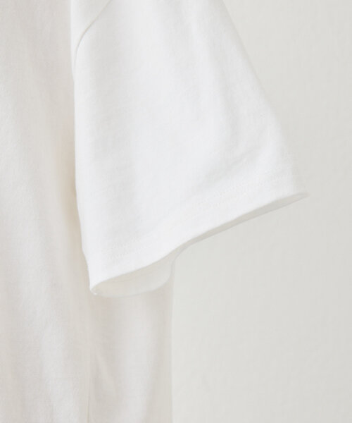 ear PAPILLONNER（イアパピヨネ）の「《綿100％》ラッキーナンバーTシャツ【SUM1 STYLE(スミスタイル)】（Tシャツ/カットソー・レディース・ホワイト/チャコールグレー・FREE）」の13枚目の写真