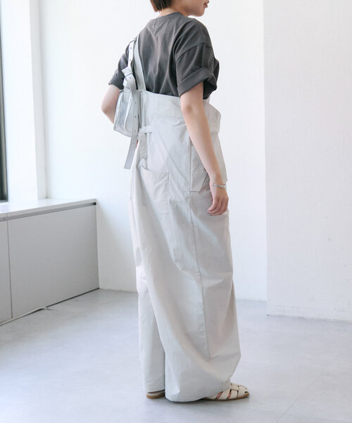 ear PAPILLONNER（イアパピヨネ）の「《綿100％》ラッキーナンバーTシャツ【SUM1 STYLE(スミスタイル)】（Tシャツ/カットソー・レディース・ホワイト/チャコールグレー・FREE）」の6枚目の写真