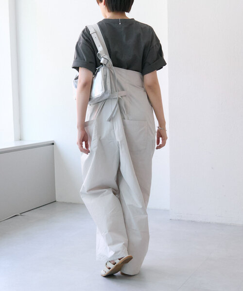 ear PAPILLONNER（イアパピヨネ）の「《綿100％》ラッキーナンバーTシャツ【SUM1 STYLE(スミスタイル)】（Tシャツ/カットソー・レディース・ホワイト/チャコールグレー・FREE）」の4枚目の写真