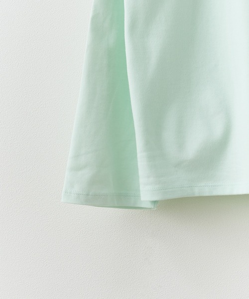 FOG ESSENTIALS（エフオージーエッセンシャルズ）の「FOG ESSENTIALS/エッセンシャルズ 1POINT LOGO LS TEE ロングスリーブT（Tシャツ/カットソー・メンズ・ミント/ヘザーグレー・XL/L/M/S/XS）」の4枚目の写真