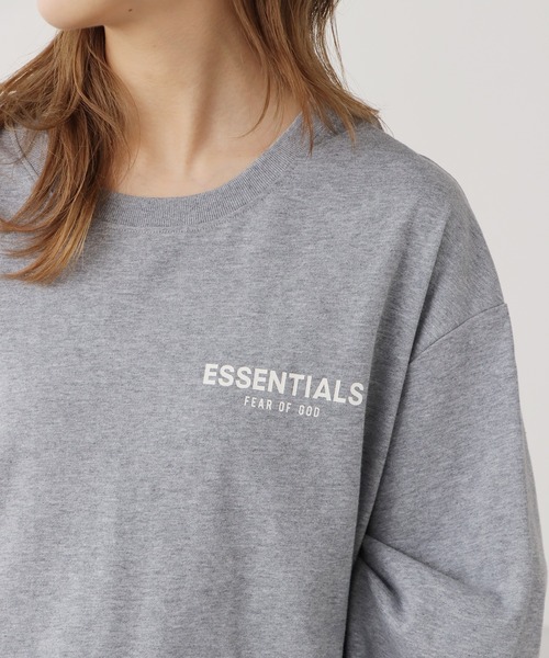 FOG ESSENTIALS（エフオージーエッセンシャルズ）の「FOG ESSENTIALS/エッセンシャルズ 1POINT LOGO LS TEE ロングスリーブT（Tシャツ/カットソー・メンズ・ミント/ヘザーグレー・XL/L/M/S/XS）」の16枚目の写真