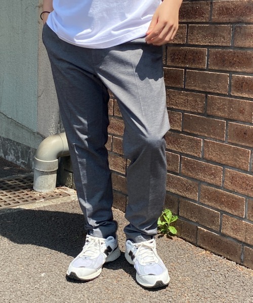 NO NEED(ノーニード)の「ストレッチテーパードパンツ(その他パンツ・メンズ・ネイビー/グレー・S/M/L/LL)」の5枚目の写真