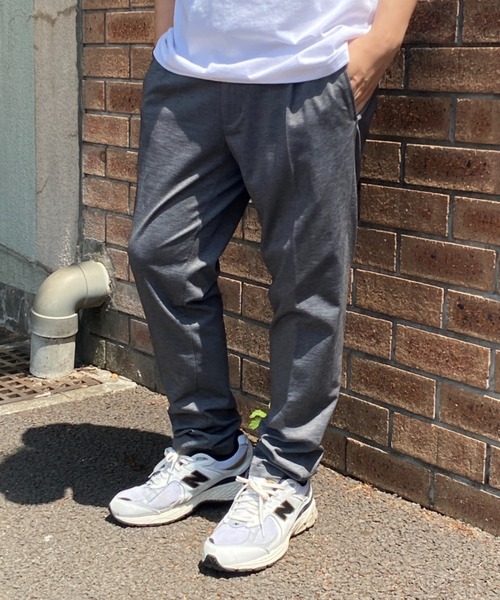 NO NEED(ノーニード)の「ストレッチテーパードパンツ(その他パンツ・メンズ・ネイビー/グレー・S/M/L/LL)」の6枚目の写真