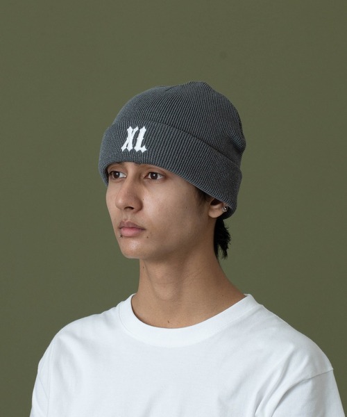 XLサイズ ネイビー ニット帽 スケルトンロゴ 楽天市場】エクストララージ ニット帽 XLARGE×NEW ERA OLD