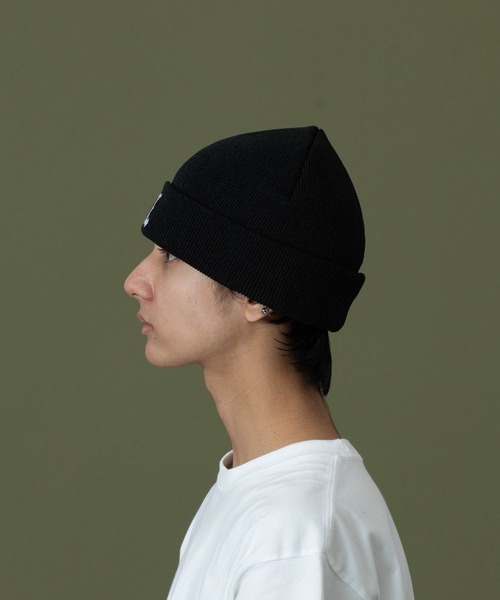 XLARGE（エクストララージ）の「XL LOGO CUFF COOL BEANIE（ニットキャップ/ビーニー・メンズ・ブラック/オレンジ/グレー・ONE SIZE）」の13枚目の写真