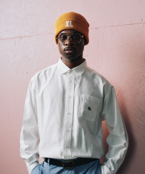 XLARGE（エクストララージ）の「XL LOGO CUFF COOL BEANIE（ニットキャップ/ビーニー・メンズ・ブラック/オレンジ/グレー・ONE SIZE）」の20枚目の写真