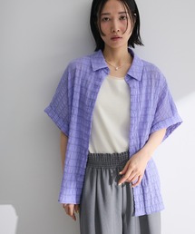 ENDRECHERI×ZOZO　第2弾　ロングシャツ　パープル LONG SLEEVE T 襷（Tシャツ/カットソー）｜.ENDRECHERI