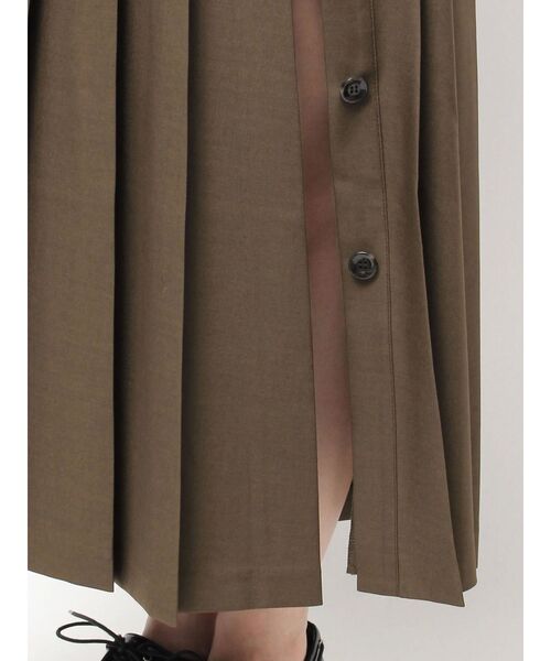 dazzlin(ダズリン)の「パンツレイヤードプリーツスカート(スカート・レディース・その他1/チャコールグレー・SMALL/MEDIUM)」の11枚目の写真