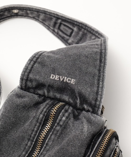DEVICE（デバイス）の「ヴィンテージ ウォッシュ デニム ショルダーバッグ（ショルダーバッグ・メンズ・ブラック・FREE）」の20枚目の写真
