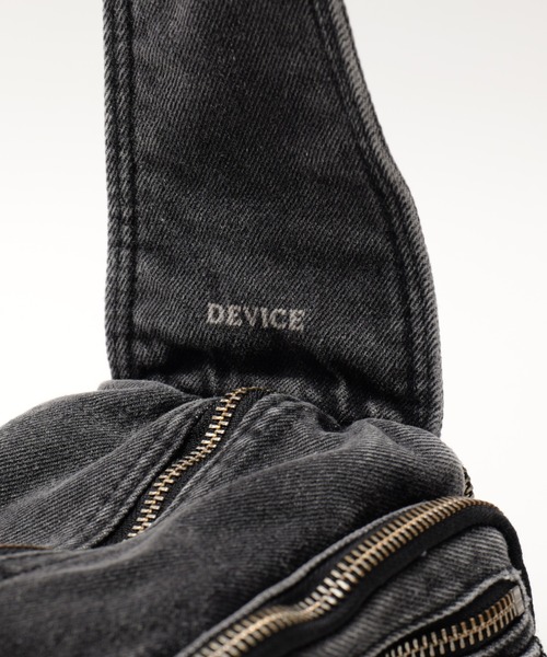 DEVICE（デバイス）の「ヴィンテージ ウォッシュ デニム ショルダーバッグ（ショルダーバッグ・メンズ・ブラック・FREE）」の19枚目の写真