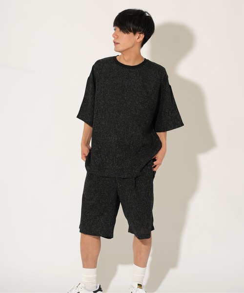 ATELANE(アテレーン)の「ATELANE/ツイードクルーTee(Tシャツ/カットソー・メンズ・ホワイト/チャコール/ブラック・X-LARGE/LARGE/MEDIUM)」の8枚目の写真