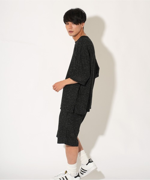 ATELANE(アテレーン)の「ATELANE/ツイードクルーTee(Tシャツ/カットソー・メンズ・ホワイト/チャコール/ブラック・X-LARGE/LARGE/MEDIUM)」の9枚目の写真