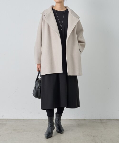 BEARDSLEY（ビアズリー）の「Tワンピース《BEARDSLEY》（ワンピース・レディース・ブラック/ネイビー・1/0）」の11枚目の写真