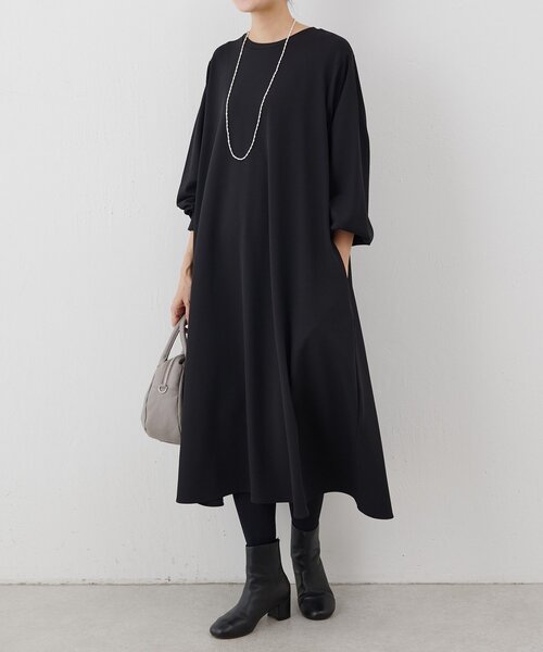 BEARDSLEY（ビアズリー）の「Tワンピース《BEARDSLEY》（ワンピース・レディース・ブラック/ネイビー・1/0）」の15枚目の写真