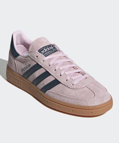 靴 Adidas Handball Spezial IE5897 W adidas Handball Spezial W Black Clear Pink Gum Women Casual