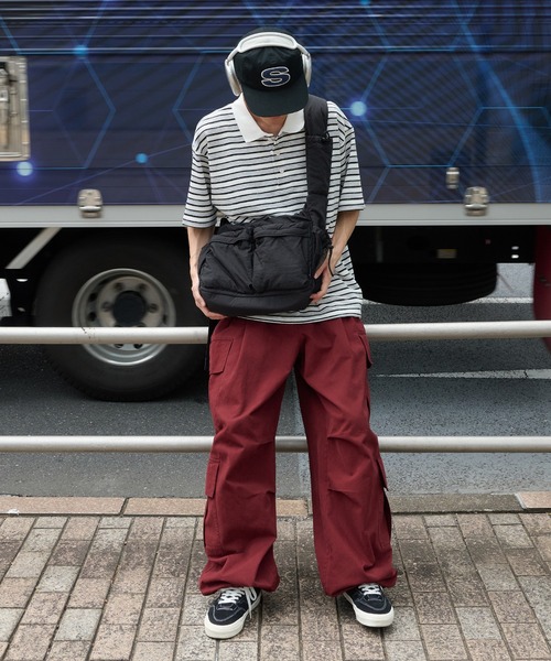 Perushu（ペルーシュ）の「クラシックワンポイント刺繍ポロシャツ（ポロシャツ・メンズ・ホワイト系その他/グリーン系その他/ネイビー/グレイッシュベージュ・MEDIUM/LARGE）」の17枚目の写真