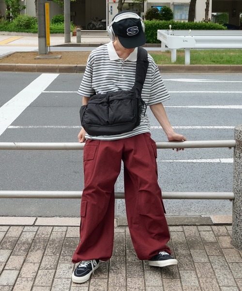 Perushu（ペルーシュ）の「クラシックワンポイント刺繍ポロシャツ（ポロシャツ・メンズ・ホワイト系その他/グリーン系その他/ネイビー/グレイッシュベージュ・MEDIUM/LARGE）」の16枚目の写真