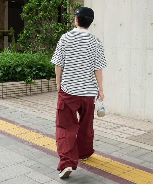 Perushu（ペルーシュ）の「クラシックワンポイント刺繍ポロシャツ（ポロシャツ・メンズ・ホワイト系その他/グリーン系その他/ネイビー/グレイッシュベージュ・MEDIUM/LARGE）」の14枚目の写真