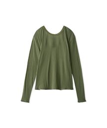 styling/（スタイリング）の「Ｕネック2WAYカットトップス（Tシャツ/カットソー）」